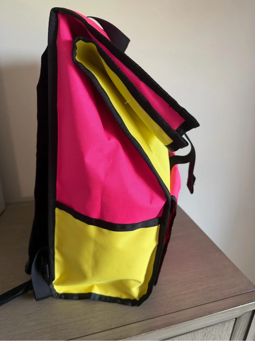 Green Guru Joyride Pink & Yellow Backpack